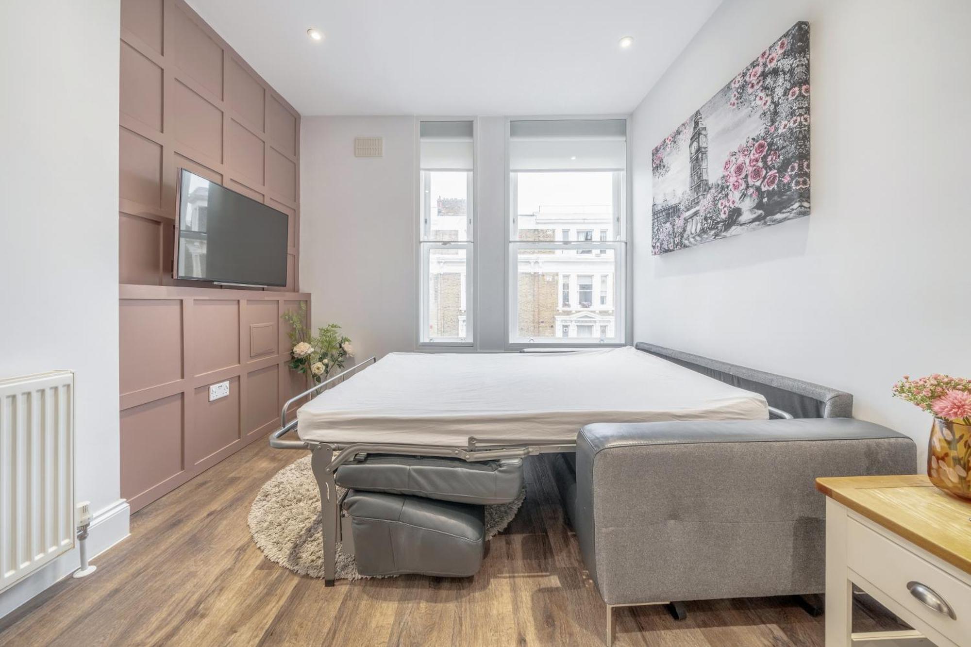 לונדון Bright & Modern 2-Bed Notting Hill Apartment מראה חיצוני תמונה