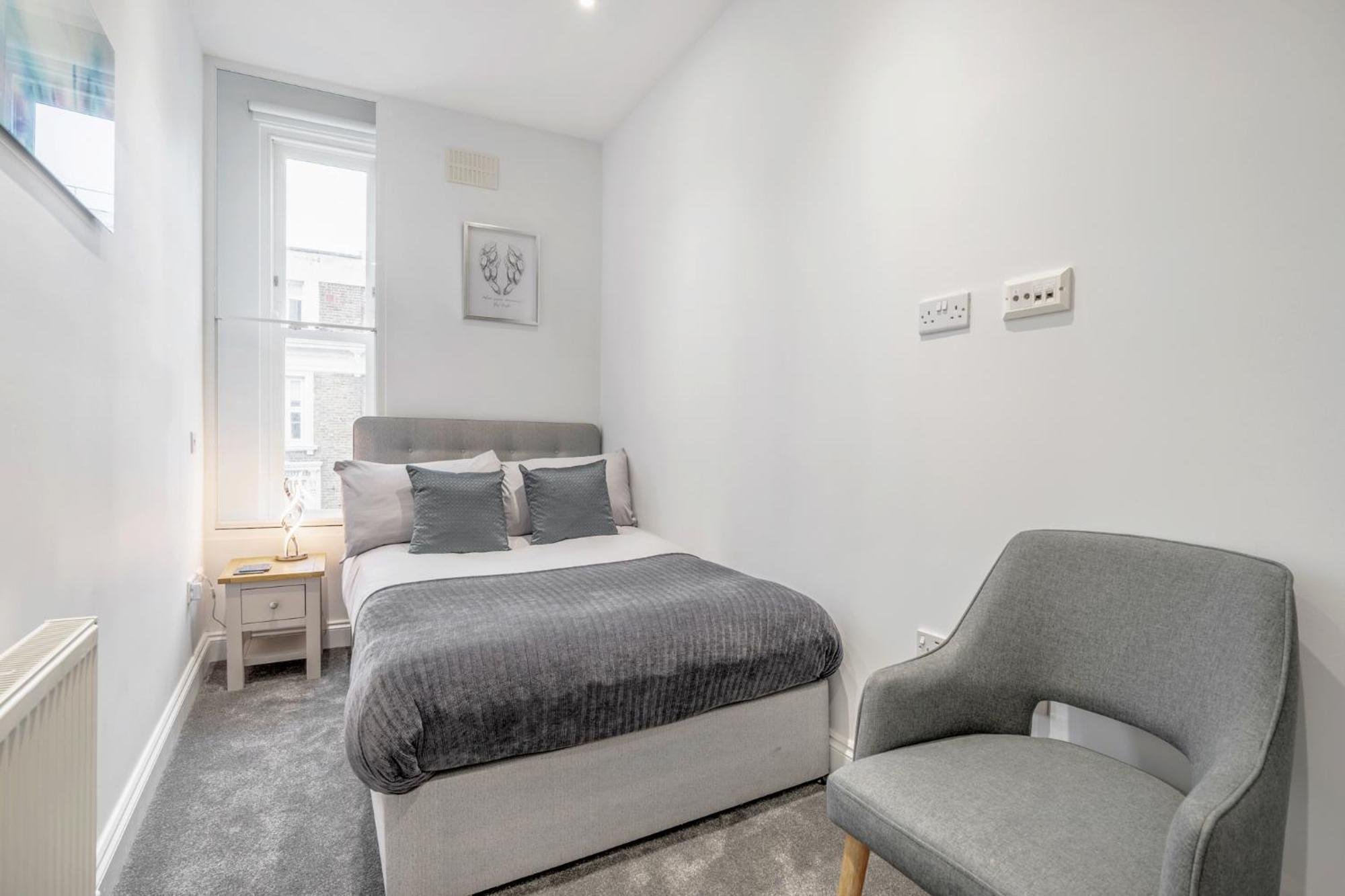 לונדון Bright & Modern 2-Bed Notting Hill Apartment מראה חיצוני תמונה