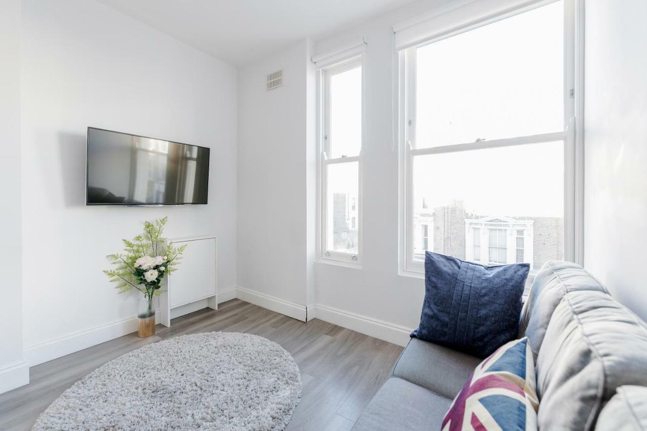 לונדון Bright & Modern 2-Bed Notting Hill Apartment מראה חיצוני תמונה